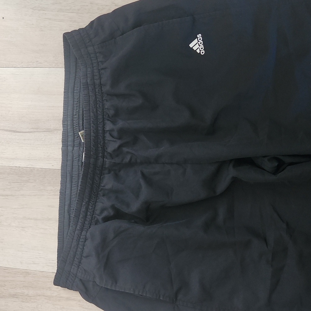 Adidas Mens Black Track Pants - Picture 3 of 6